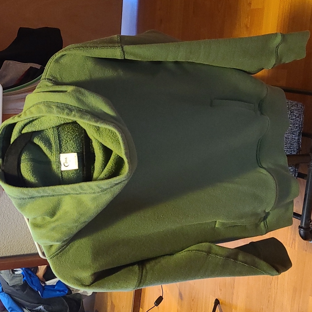 Women's Zyia Active Oh So Soft Olive Hoodie- XS